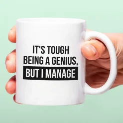 Ditverzinjeniet Mokken & Glazen|Mok It’s Tough Being A Genius