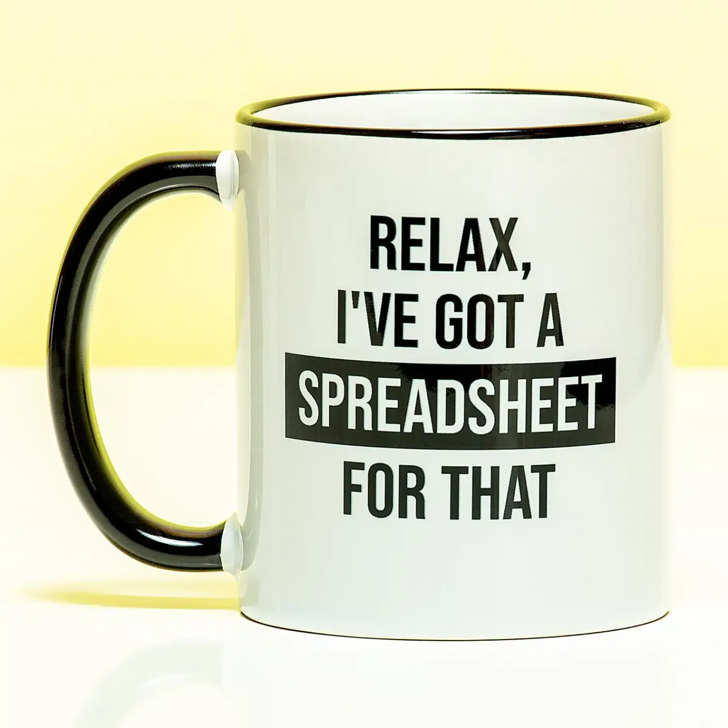 Ditverzinjeniet Mokken & Glazen|Mok I’ve got a spreadsheet for that