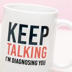 Ditverzinjeniet Mokken & Glazen|Mok Keep talking