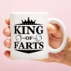 Ditverzinjeniet Mokken & Glazen|Mok King of Farts