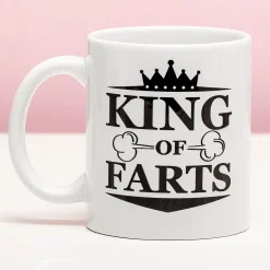 Ditverzinjeniet Mokken & Glazen|Mok King of Farts
