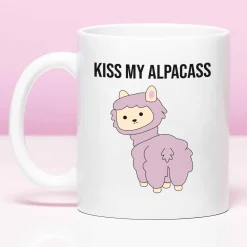 Ditverzinjeniet Mokken & Glazen|Mok Kiss My AlpacASS