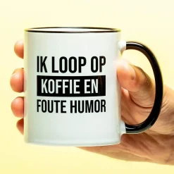 Ditverzinjeniet Mokken & Glazen|Mok Koffie en foute humor