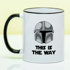 Ditverzinjeniet Mokken & Glazen|Mok Mandalorian This Is The Way