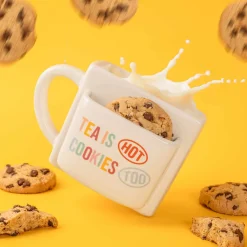 Ditverzinjeniet Mokken & Glazen|Mok met koekvakje