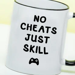 Ditverzinjeniet Mokken & Glazen|Gaming|Mok No Cheats Just Skill