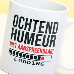 Ditverzinjeniet Mokken & Glazen|Mok Ochtendhumeur niet aanspreekbaar