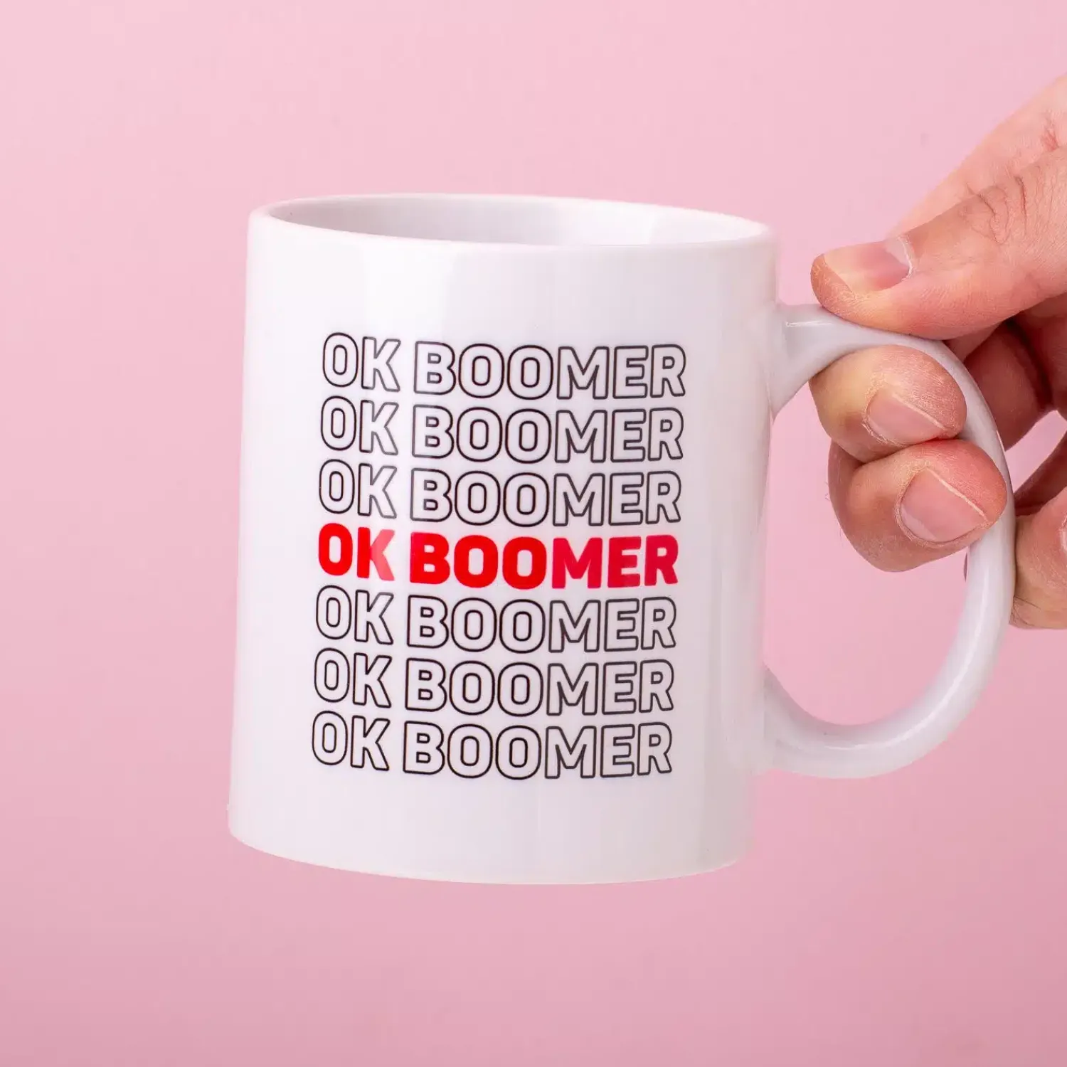 Ditverzinjeniet Mokken & Glazen|Mok Ok Boomer