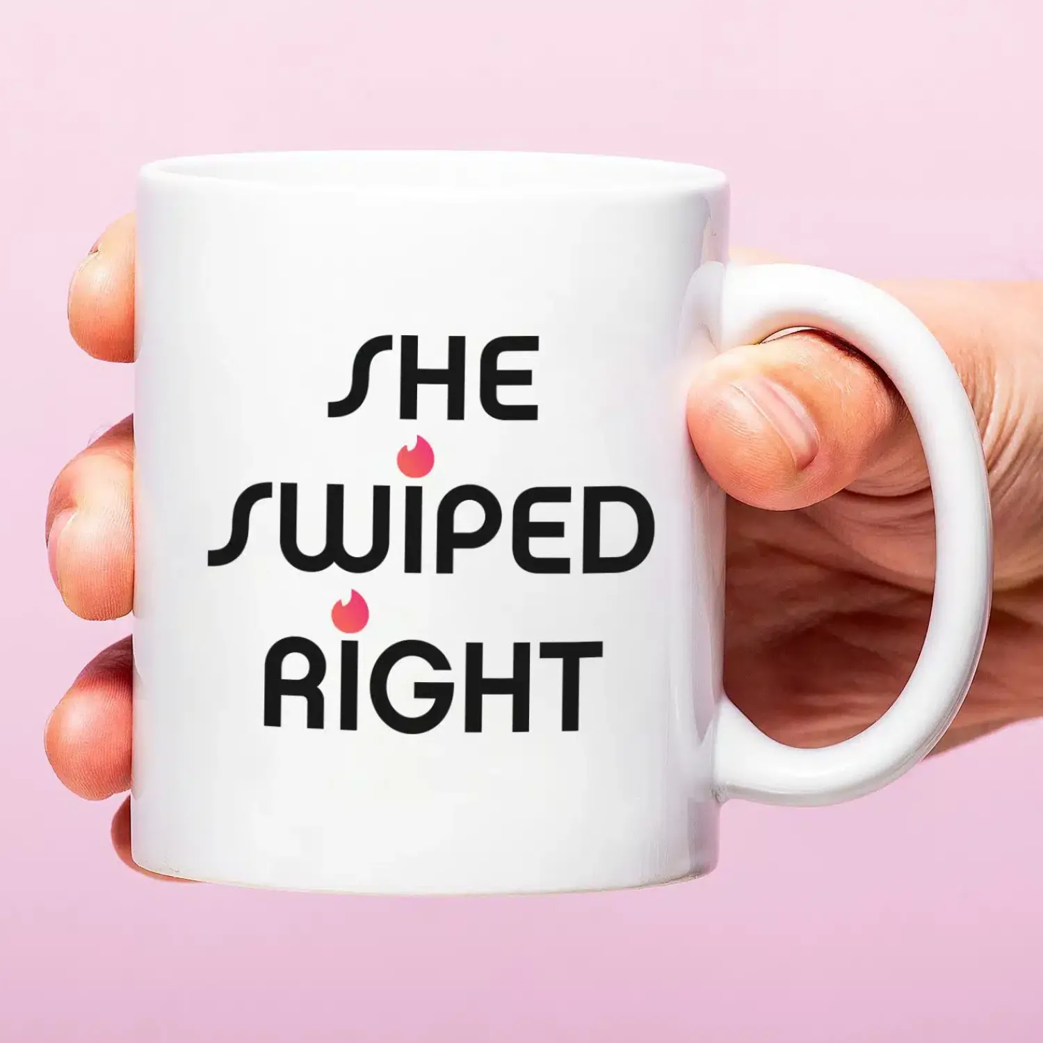 Ditverzinjeniet Mokken & Glazen|Mok She Swiped Right