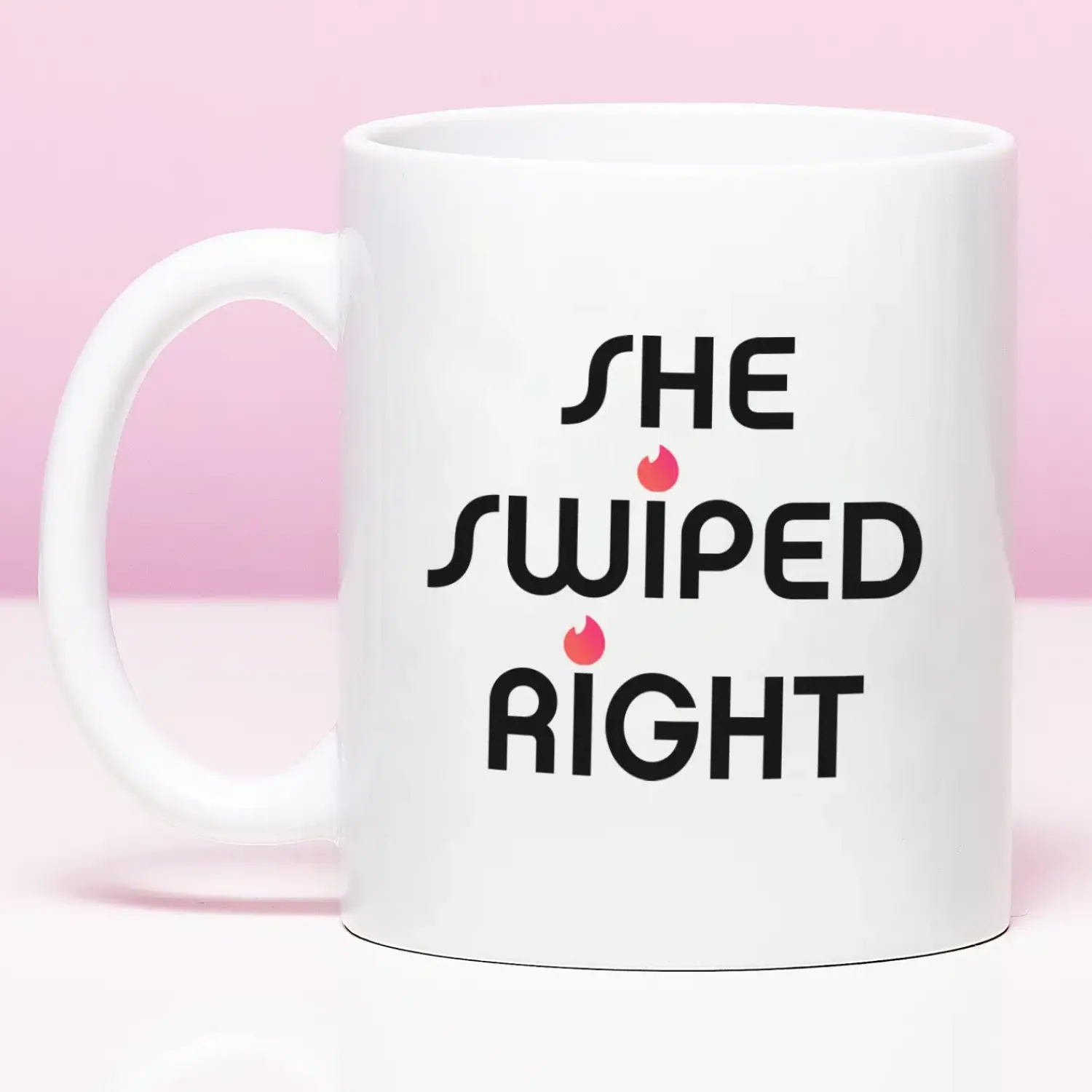 Ditverzinjeniet Mokken & Glazen|Mok She Swiped Right