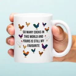 Ditverzinjeniet Mokken & Glazen|Mok So Many Cocks