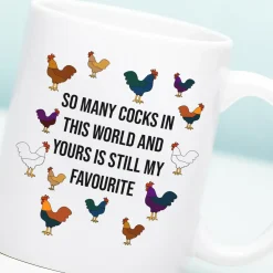 Ditverzinjeniet Mokken & Glazen|Mok So Many Cocks