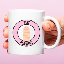 Ditverzinjeniet Mokken & Glazen|Mok Stay Pawsitive