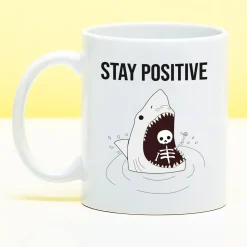 Ditverzinjeniet Mokken & Glazen|Mok Stay Positive