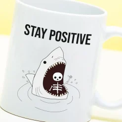 Ditverzinjeniet Mokken & Glazen|Mok Stay Positive