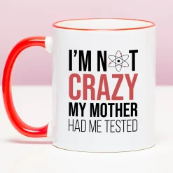 Ditverzinjeniet Mokken & Glazen|Mok The Big Bang Theory I’m Not Crazy