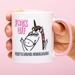 Ditverzinjeniet Mokken & Glazen|Mok Unicorn F*Ck Off