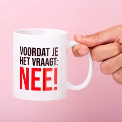 Ditverzinjeniet Kantoor|Mokken & Glazen|Mok Voordat je het vraagt