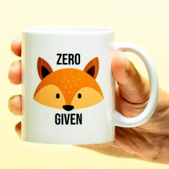 Ditverzinjeniet Mokken & Glazen|Mok Zero fox given