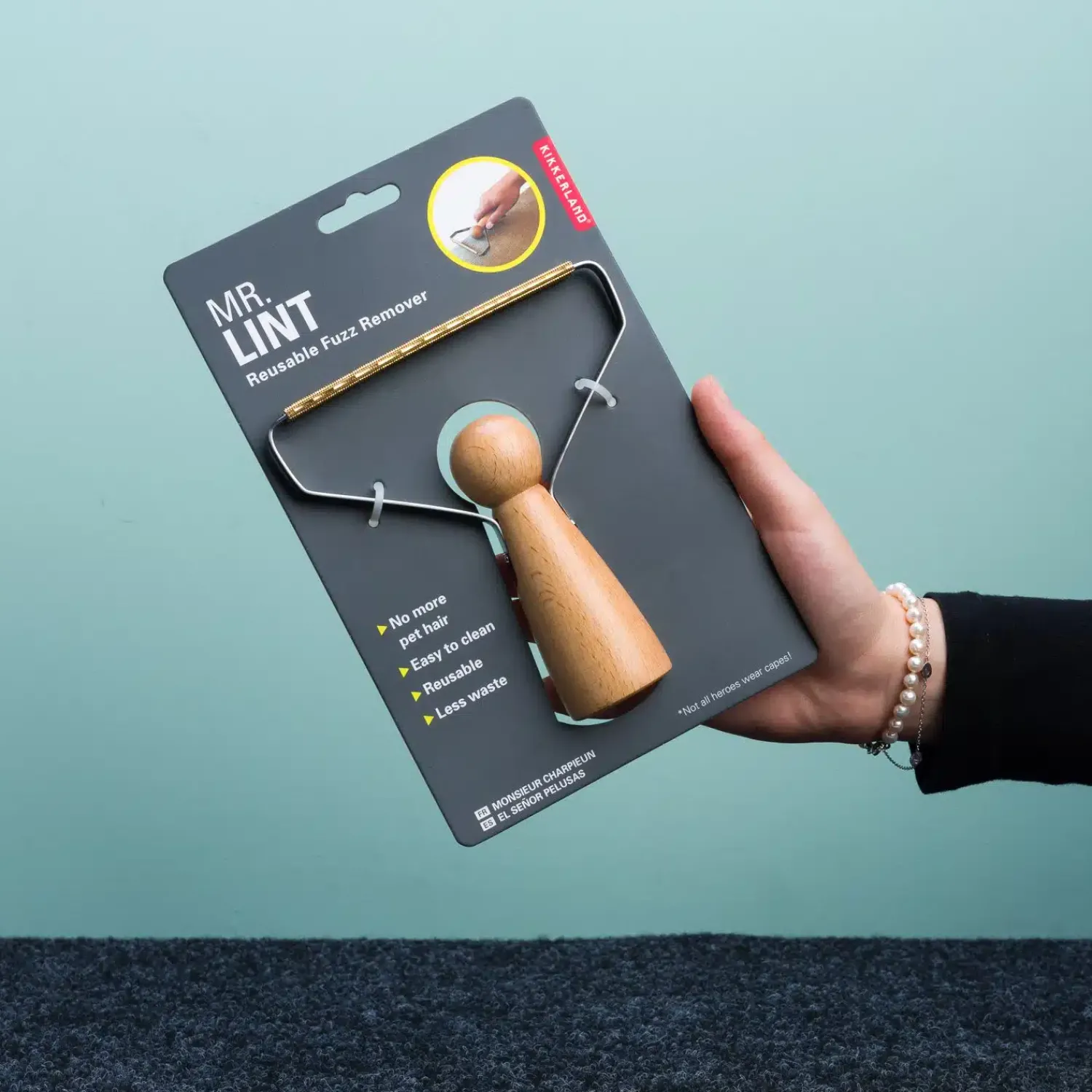 Ditverzinjeniet Duurzaam|Mr. Lint pluisjesverwijderaar