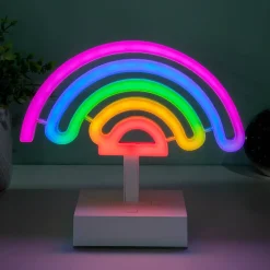 Ditverzinjeniet Verlichting|Neon regenbooglamp