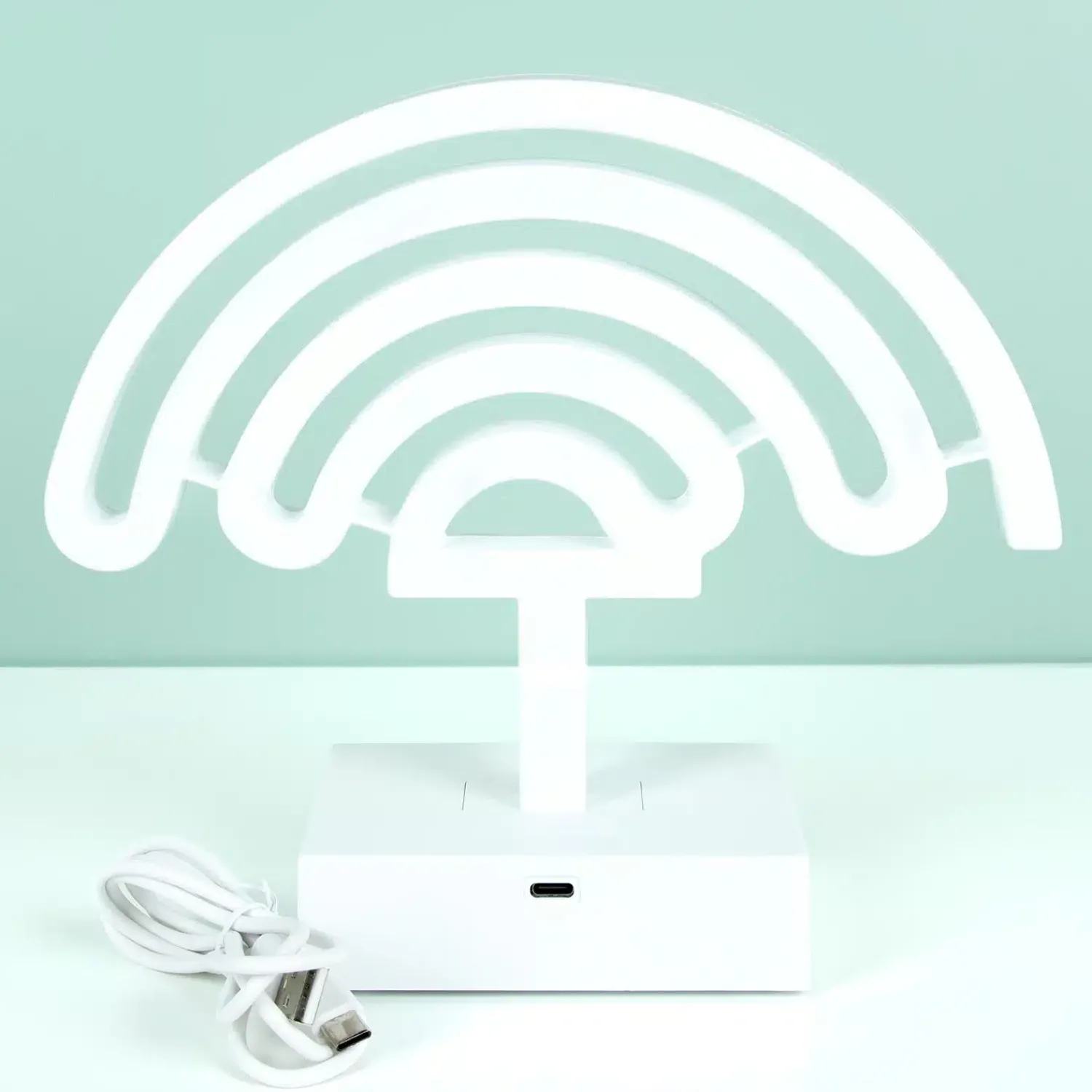 Ditverzinjeniet Verlichting|Neon regenbooglamp