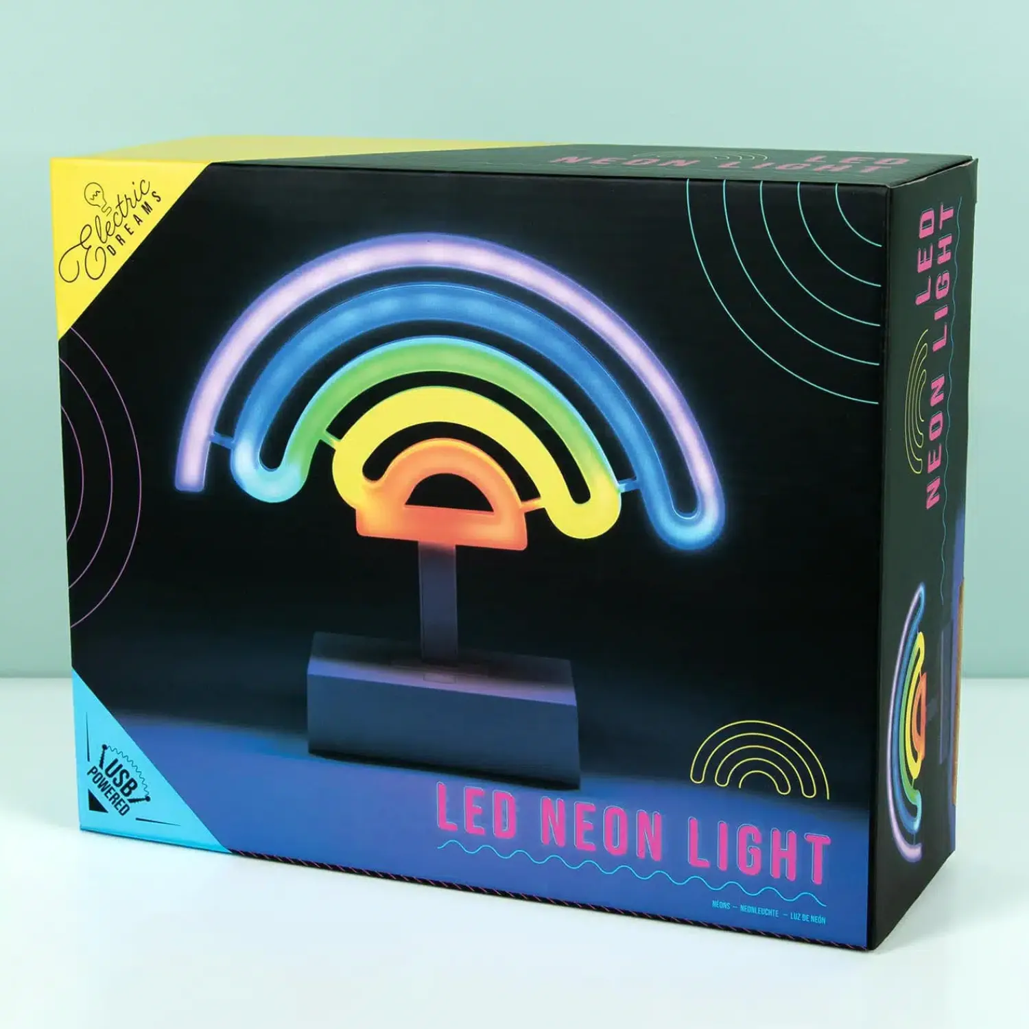 Ditverzinjeniet Verlichting|Neon regenbooglamp