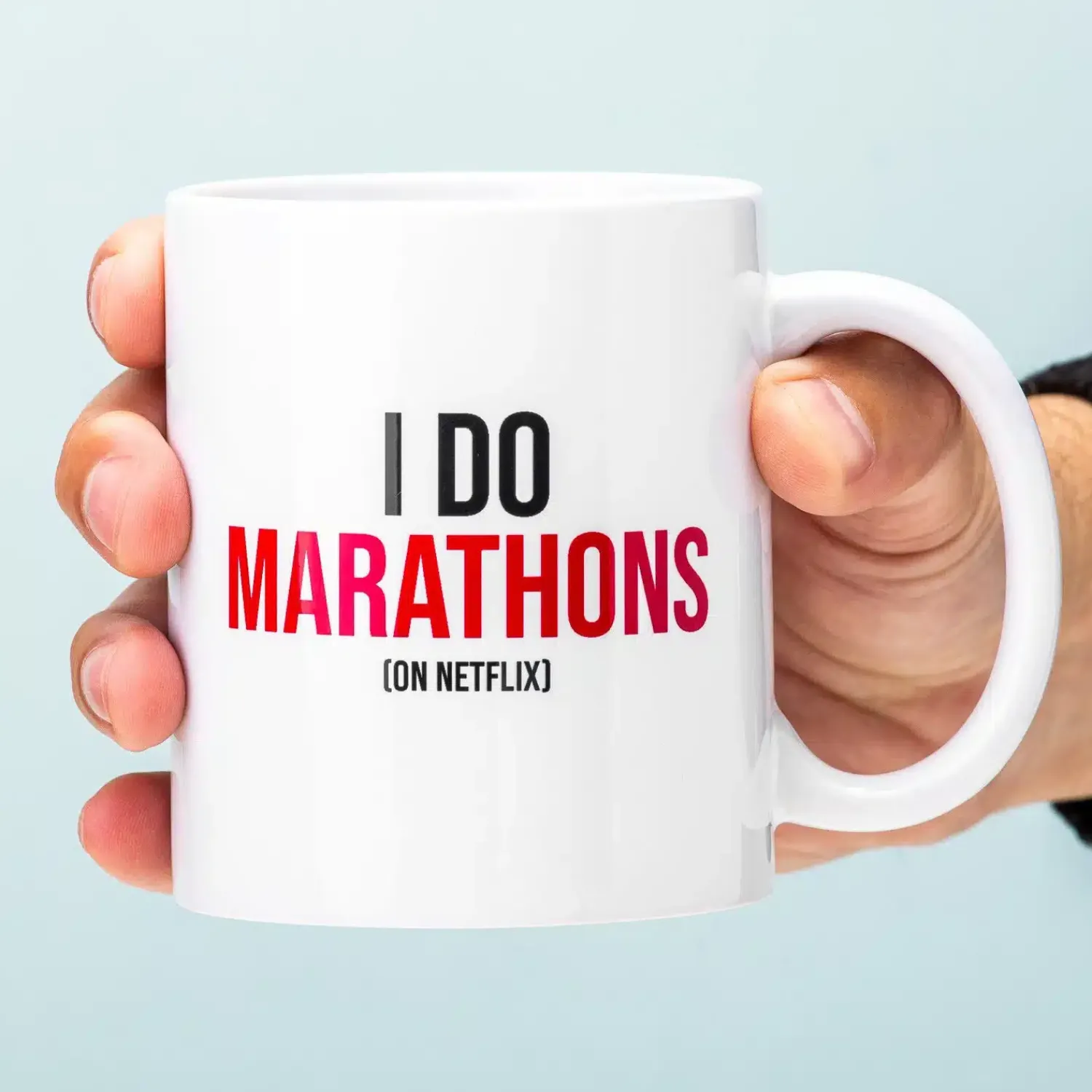 Ditverzinjeniet Mokken & Glazen|Netflix marathon mok