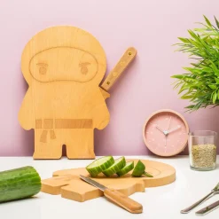 Ditverzinjeniet Snijplanken|Ninja snijplank en mes