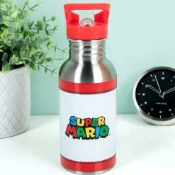 Ditverzinjeniet Gaming|Nintendo Super Mario Waterfles met rietje