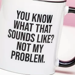 Ditverzinjeniet Mokken & Glazen|Not My Problem mok