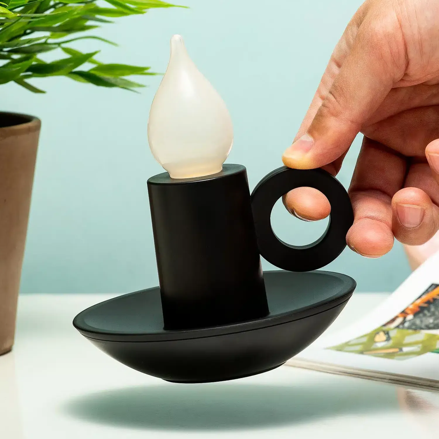 Ditverzinjeniet Slaapkamer|Oplaadbaar kandelaar lampje