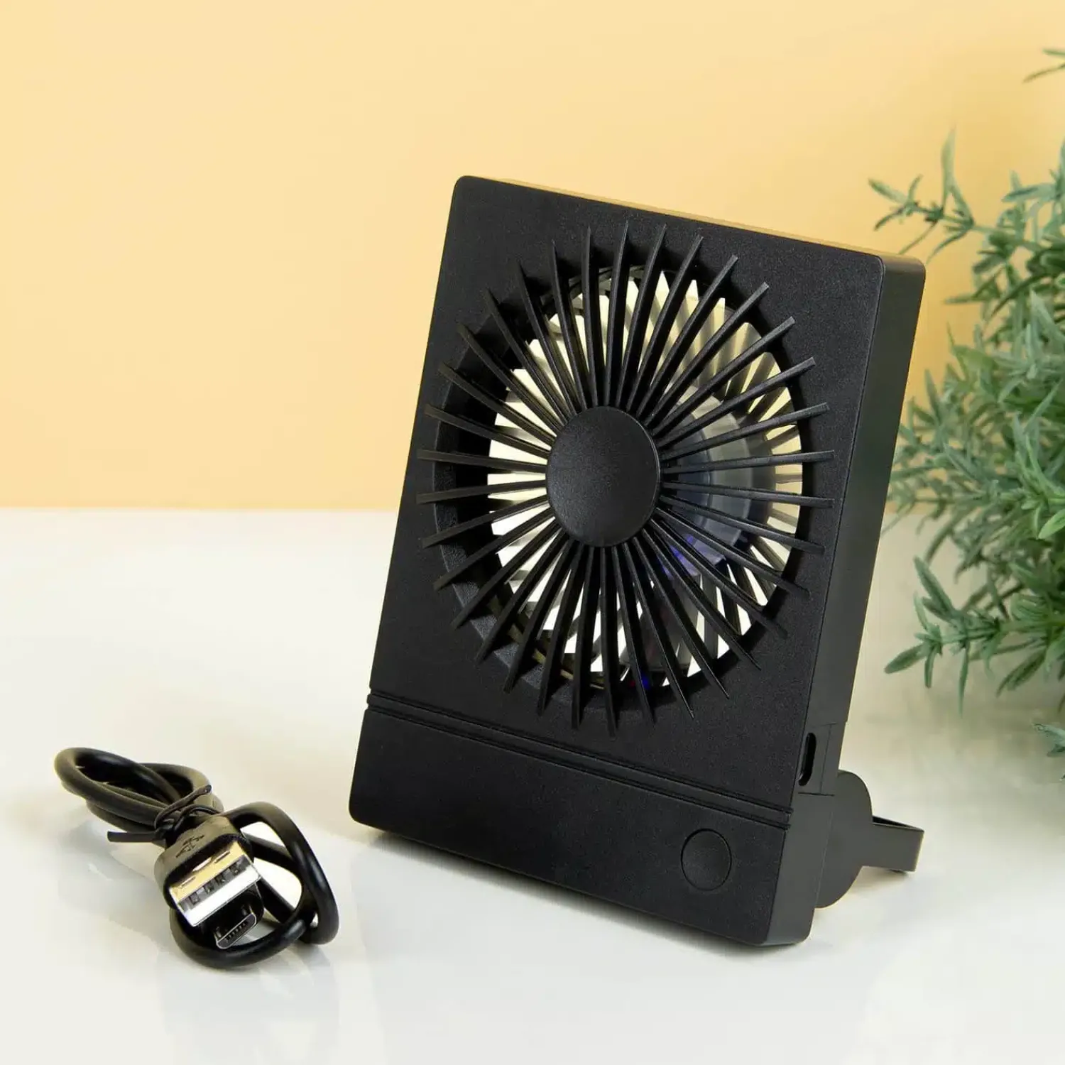 Ditverzinjeniet Kantoor|Oplaadbare bureauventilator