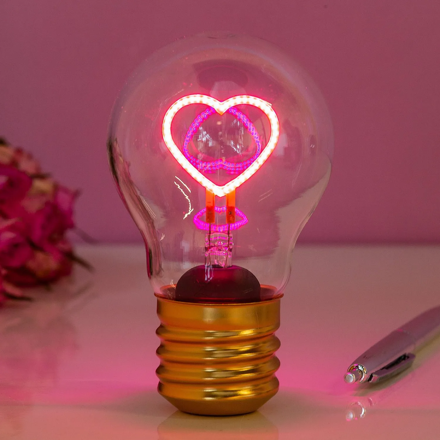 Ditverzinjeniet Verlichting|Oplaadbare LED filament lamp