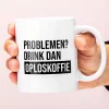 Ditverzinjeniet Mokken & Glazen|Oploskoffie mok