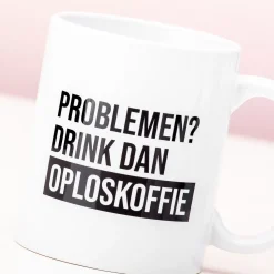 Ditverzinjeniet Mokken & Glazen|Oploskoffie mok