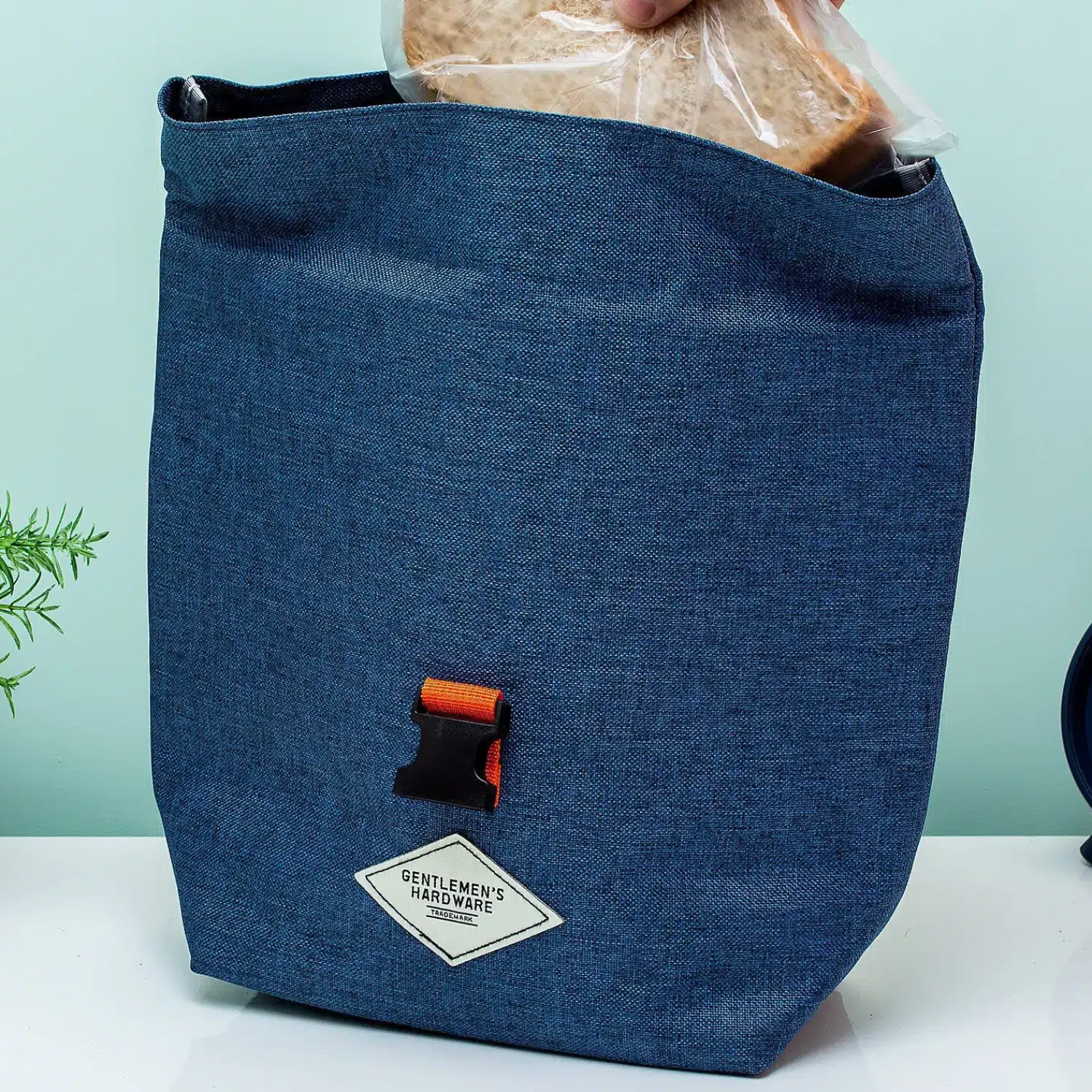 Ditverzinjeniet Duurzaam|Oprolbare koel lunchtas