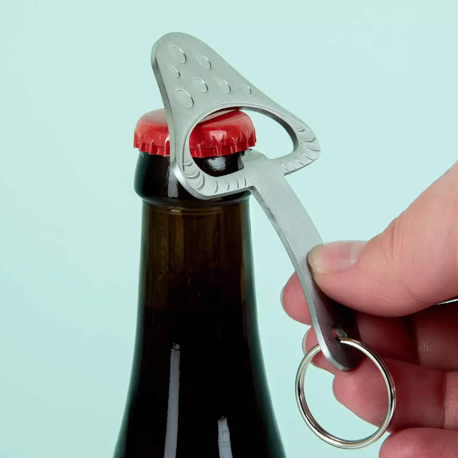Ditverzinjeniet Sleutelhangers|Flesopeners|Paddenstoel flesopener