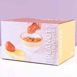 Ditverzinjeniet Peper- En Zoutstellen|Pinda peper- en zoutstel