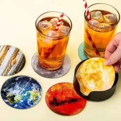 Ditverzinjeniet Onderzetters|Planeet onderzetters (set van 6)