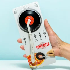 Ditverzinjeniet Muziek|Platenspeler pizzasnijder