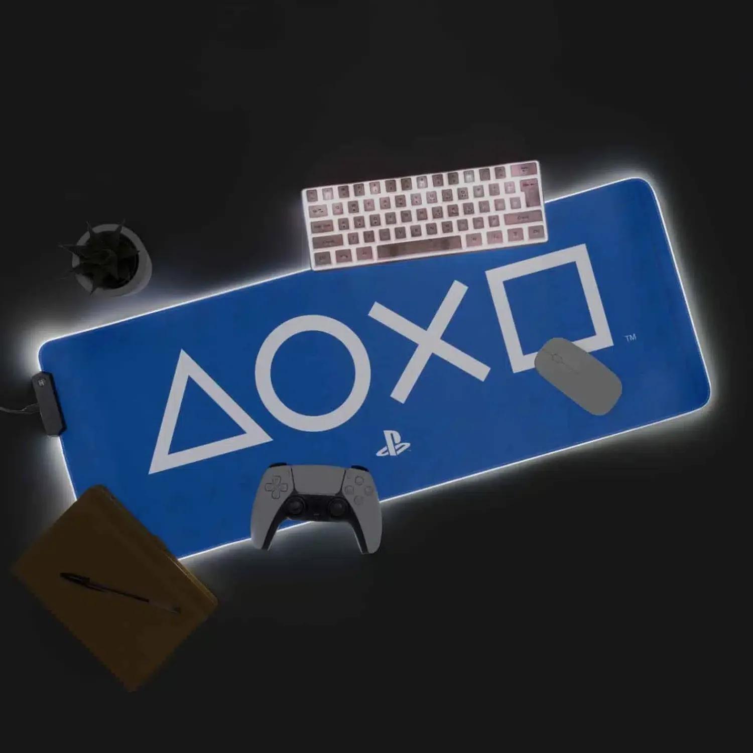Ditverzinjeniet Kantoor|Gaming|PlayStation Lichtgevende bureauonderlegger