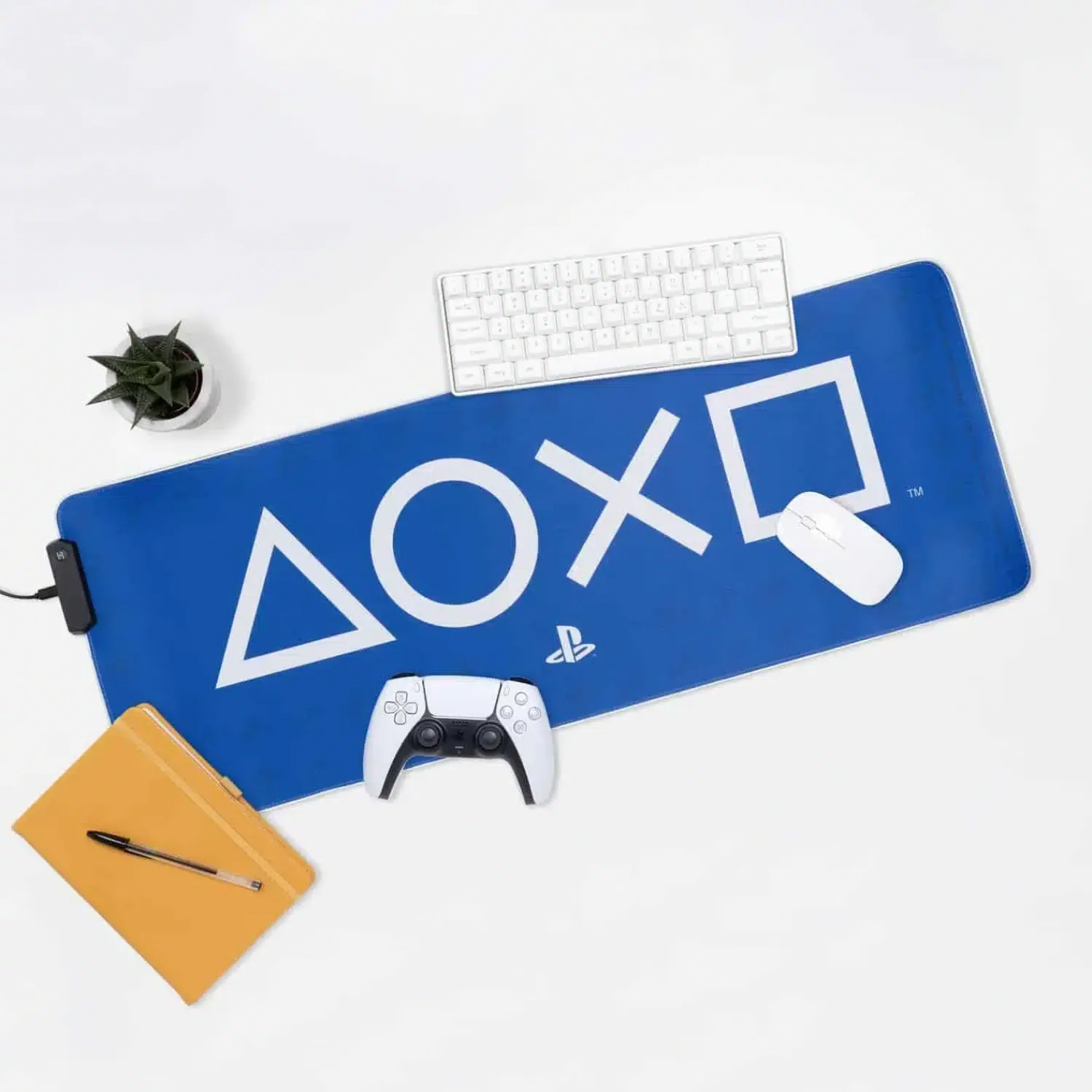 Ditverzinjeniet Kantoor|Gaming|PlayStation Lichtgevende bureauonderlegger
