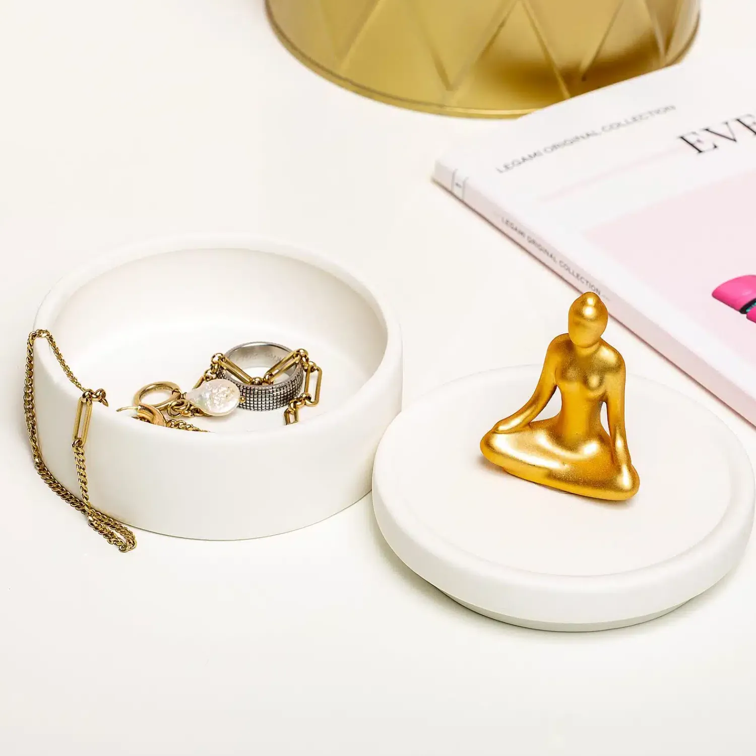 Ditverzinjeniet Sieradenhouders|Porseleinen juwelendoosje