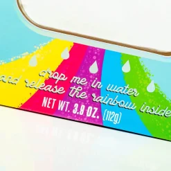 Ditverzinjeniet Badkamer|Regenboog bruisbal