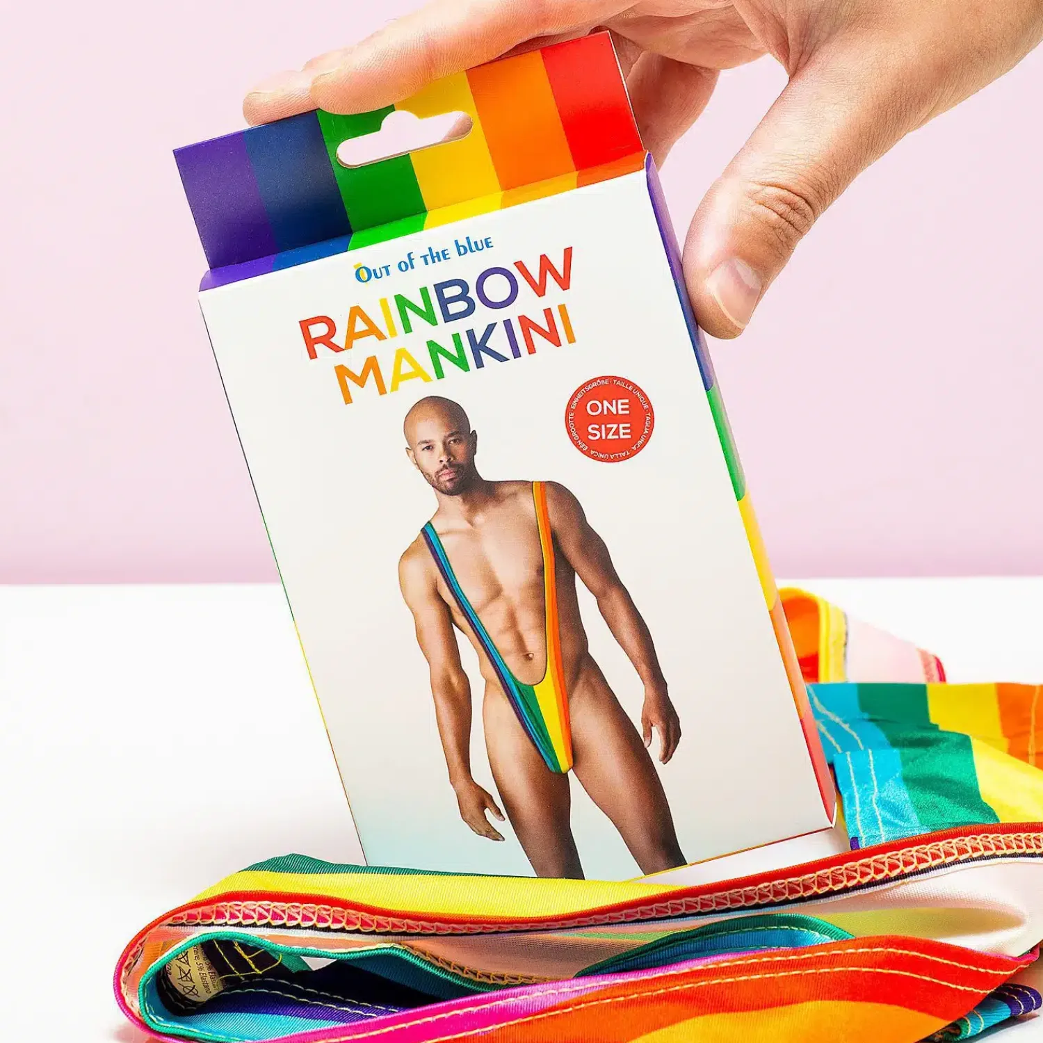 Ditverzinjeniet Vrijgezellenfeestjes|Regenboog mankini