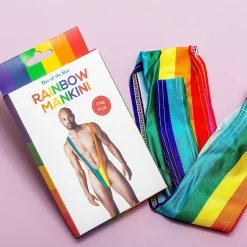 Ditverzinjeniet Vrijgezellenfeestjes|Regenboog mankini