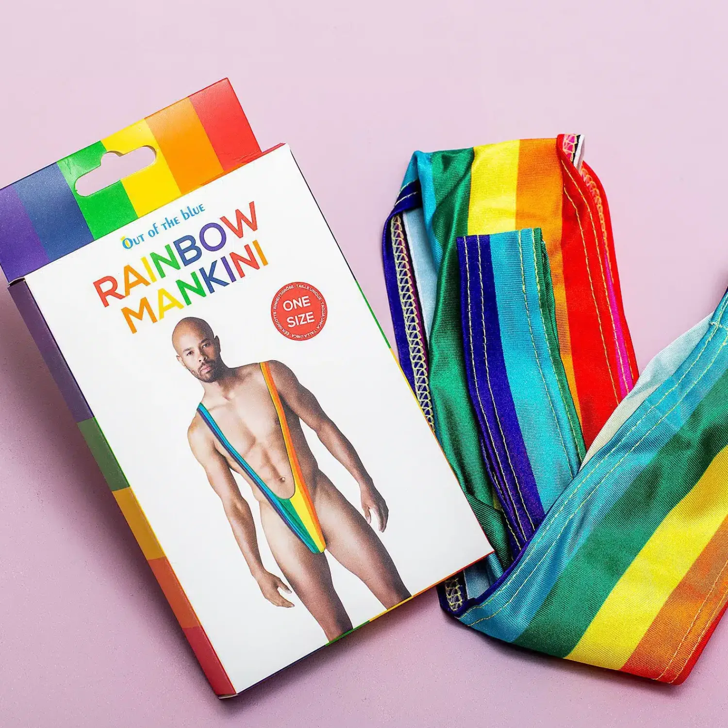 Ditverzinjeniet Vrijgezellenfeestjes|Regenboog mankini
