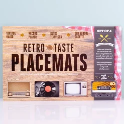 Ditverzinjeniet Retro|Onderzetters|Retro placemats (set van 4)