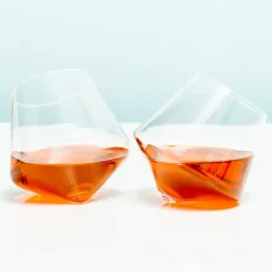 Ditverzinjeniet Bbq Accessoires|Mokken & Glazen|Rollende whiskeyglazen (set van 2)